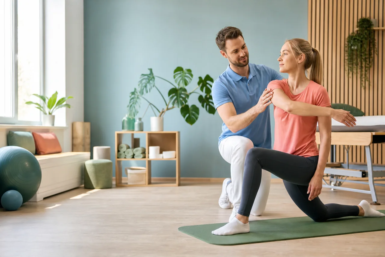 Physiotherapie & Gesundheit als interaktives Beispiel